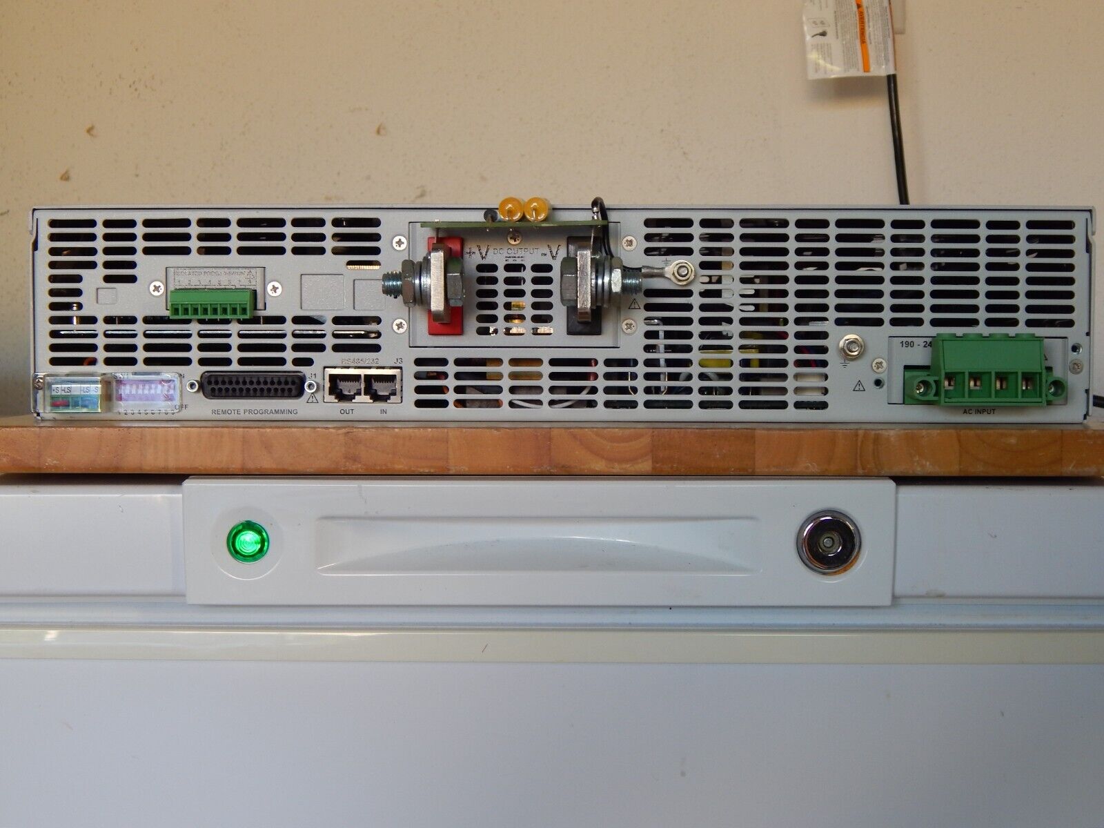 TDK-Lambda GEN60-55 Programmable DC Power Supply 0-60V 0-55A NIST Cal'd. TDK-Lambda GEN60-55 Programmable DC Power Supply 0-60V 0-55A NIST Cal'd.